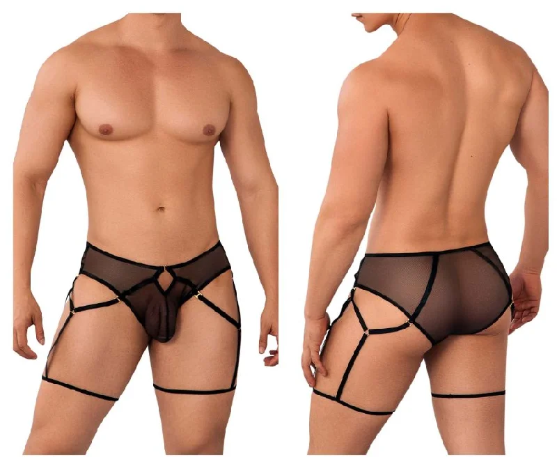 CandyMan 99625 Mesh Garter Briefs