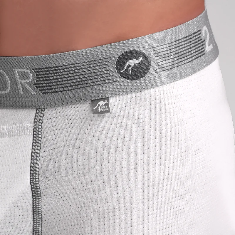 Flow Shift Boxer Brief - White