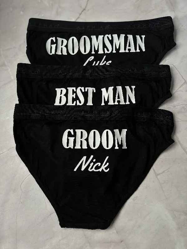 Groom and Groomsmen Briefs 5.0