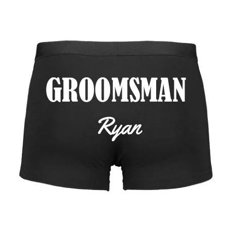 Groom and Groomsmen Briefs Trunks